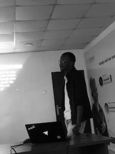 my corebank presentation 2 black white